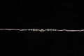Silver Rakhi with Roli Chawal