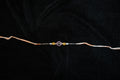 Silver Rakhi with Roli Chawal