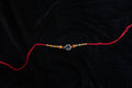 Silver Rakhi with Roli Chawal