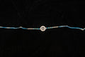 Silver Rakhi with Roli Chawal