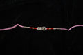 Silver Rakhi with Roli Chawal