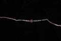 Silver Rakhi with Roli Chawal