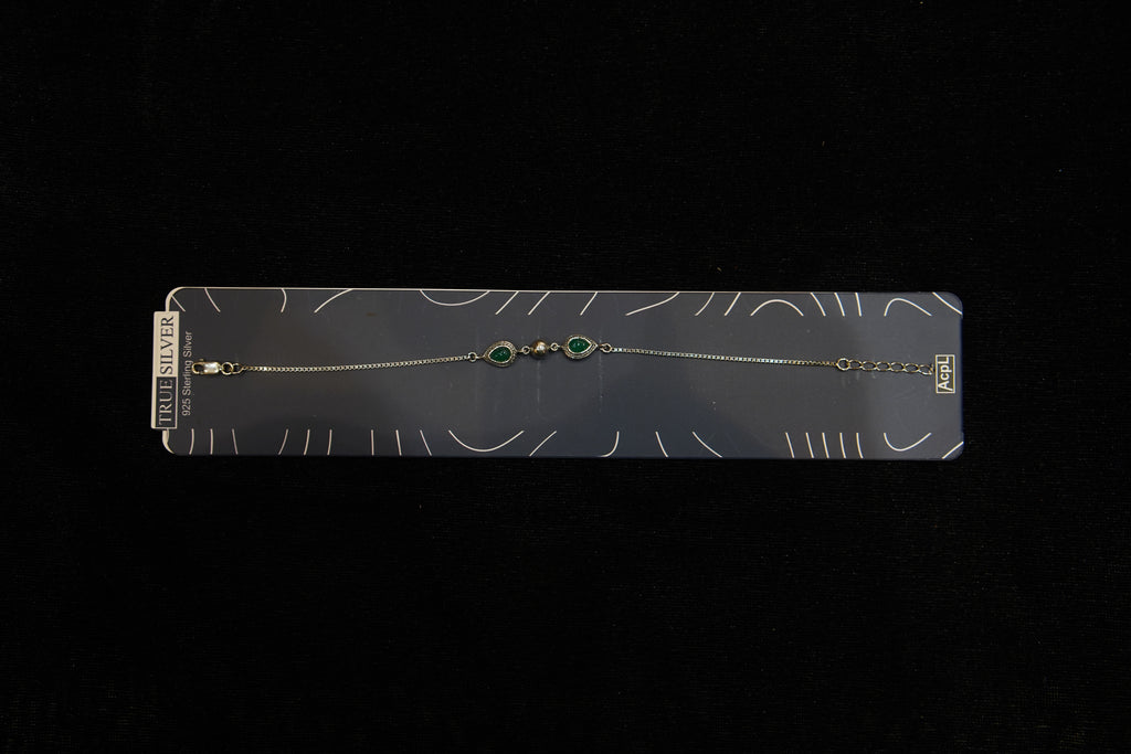 Silver Rakhi with Roli Chawal