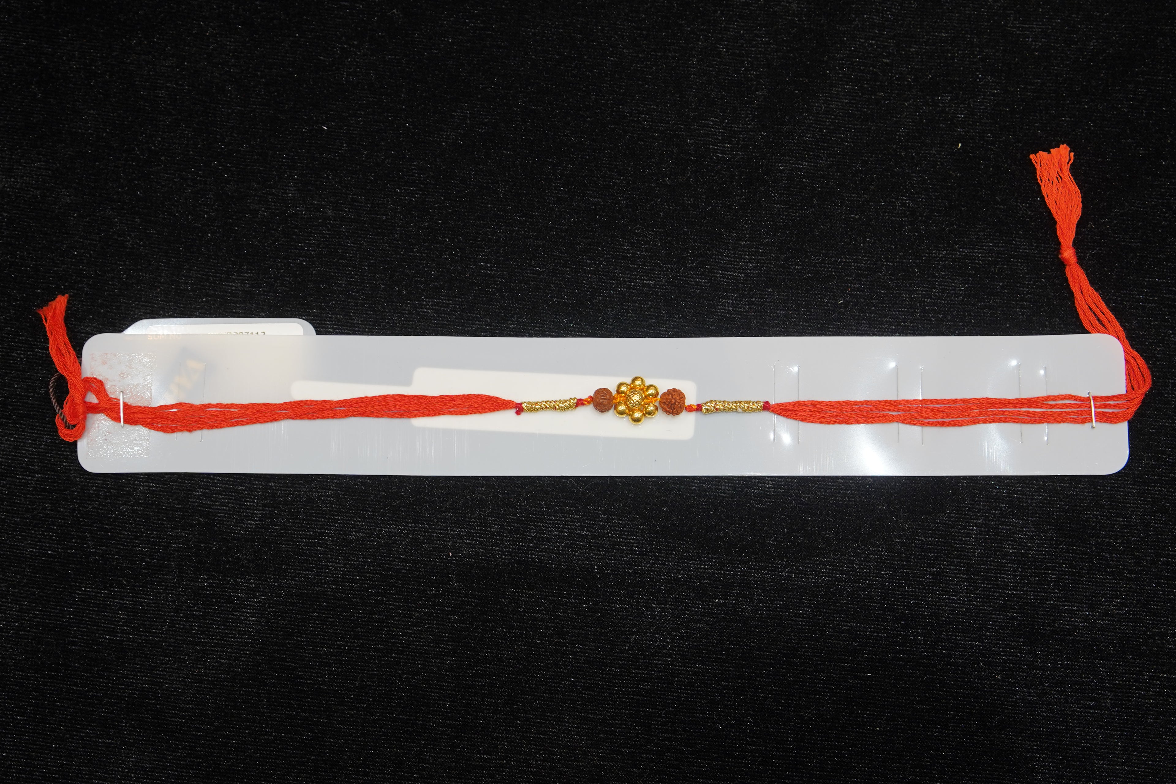 Silver Rakhi with Roli Chawal