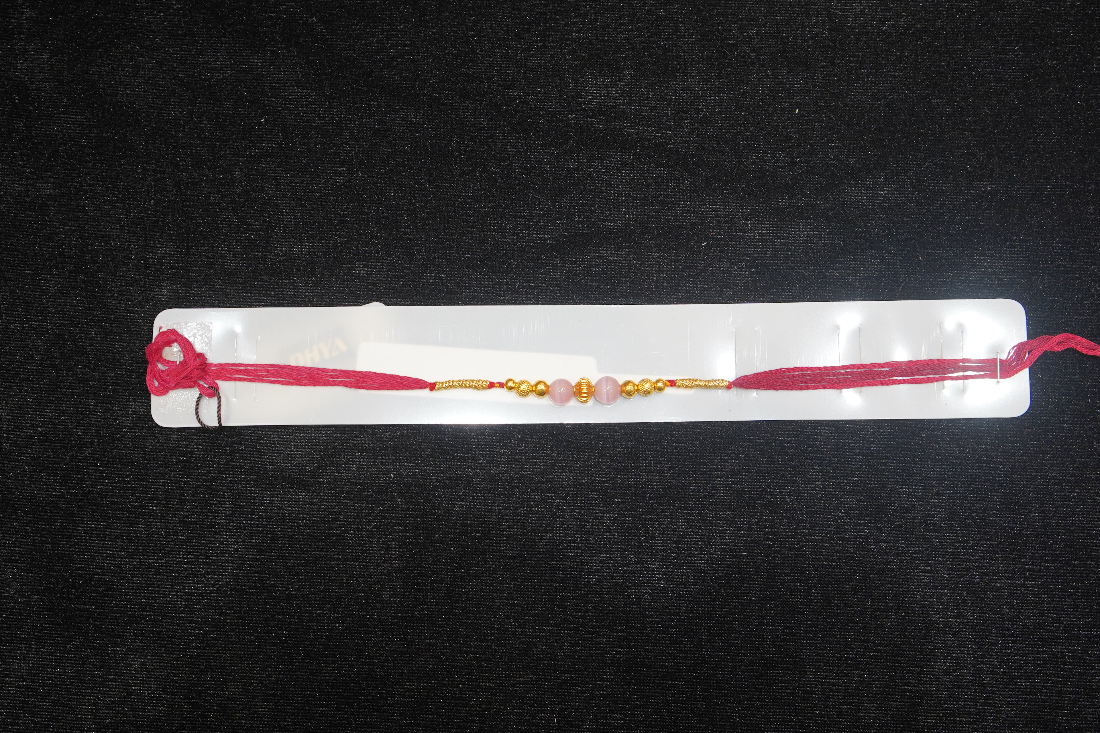 Silver Rakhi with Roli Chawal