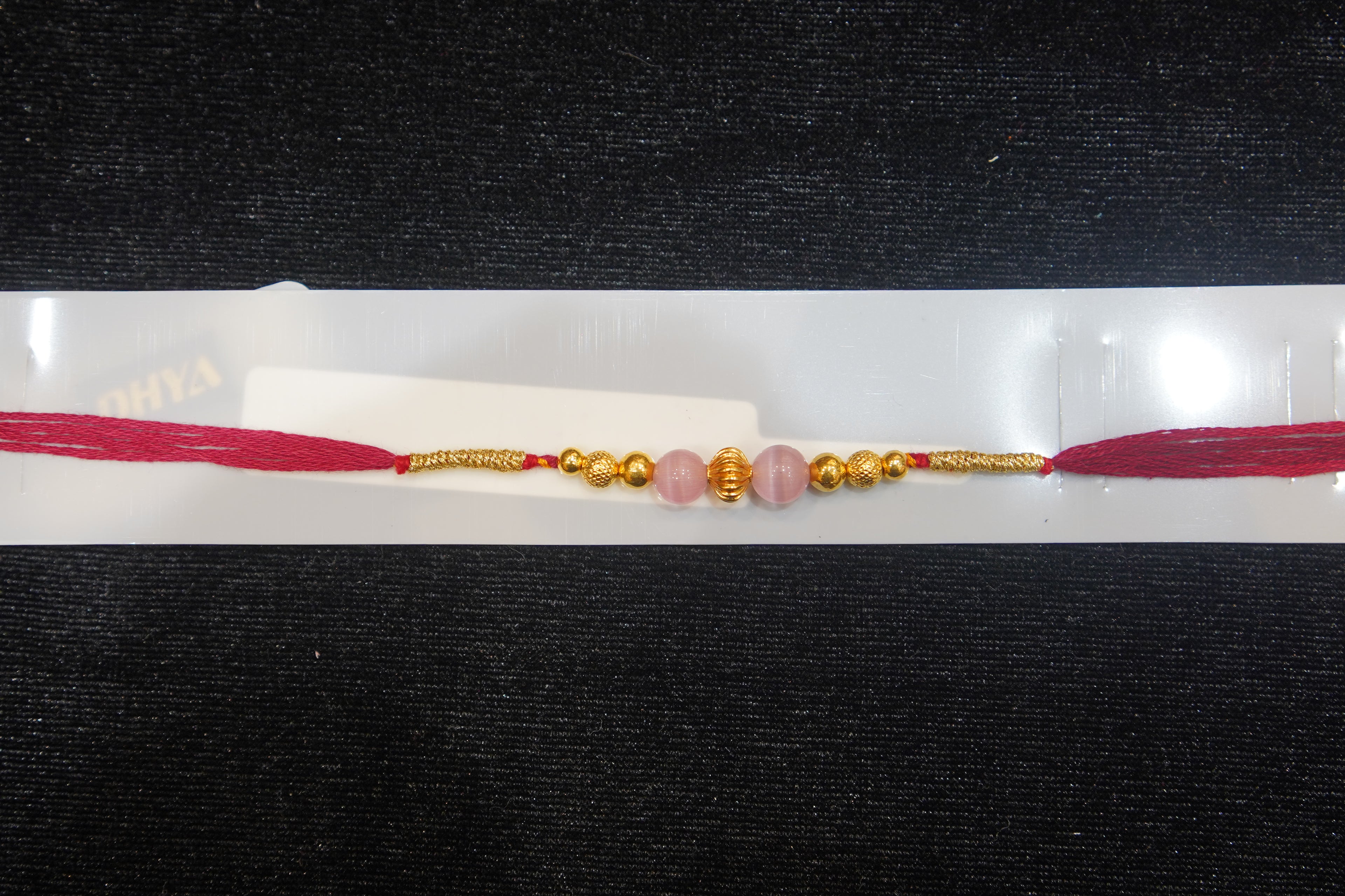Silver Rakhi with Roli Chawal