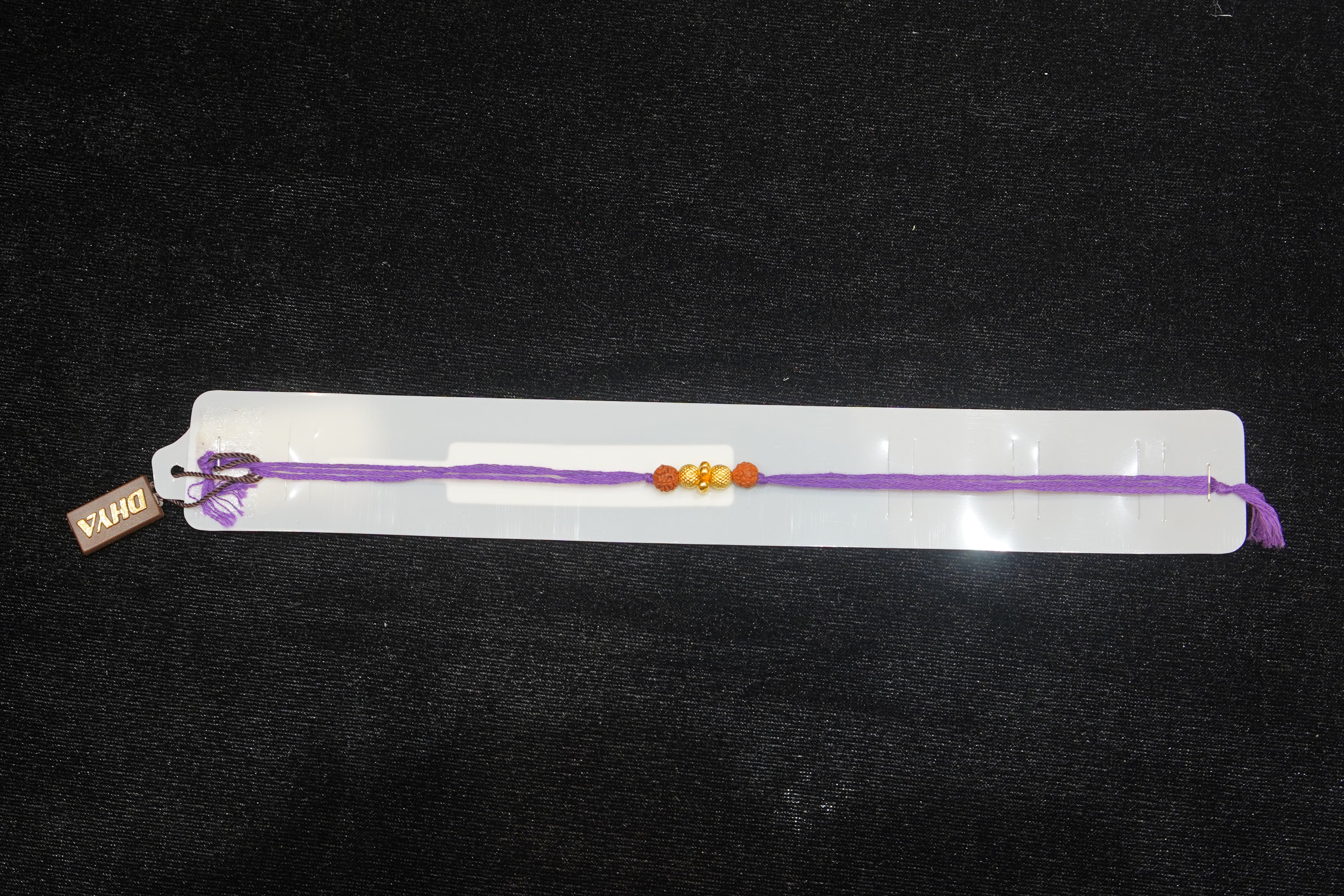Silver Rakhi with Roli Chawal