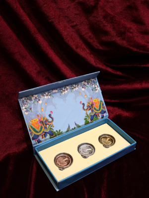 NON-MUSICAL COIN SET BOX-SLCST/135