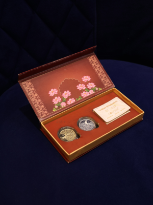 NON-MUSICAL COIN SET BOX-SLCST/58